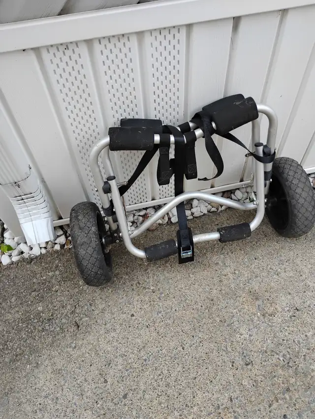 Chariot a roues pour kayak $30
