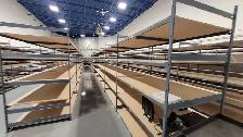 Used ezrect shelving - 8’ tall x 48" deep x 6’ long - Photo 4