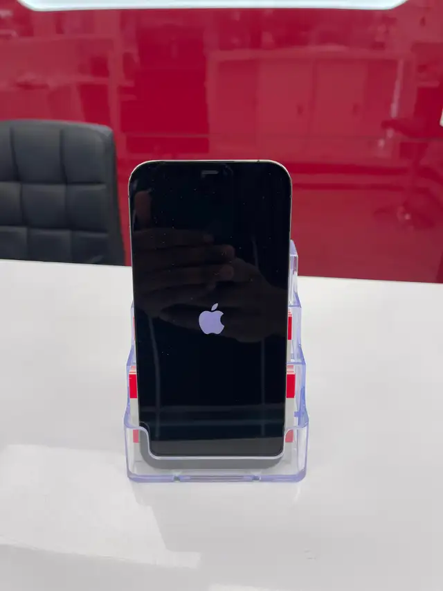 Unlocked iphone 12 pro max 128 gb with 1 year warranty on it