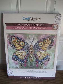 Diamond canvas art kit - new