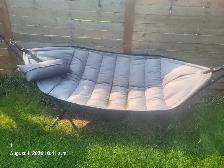Outside hammock