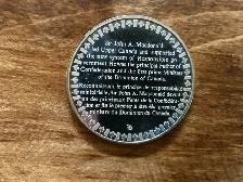 1960’s Sir John A. MacDonald Medallion History of Canada ! - Photo 2