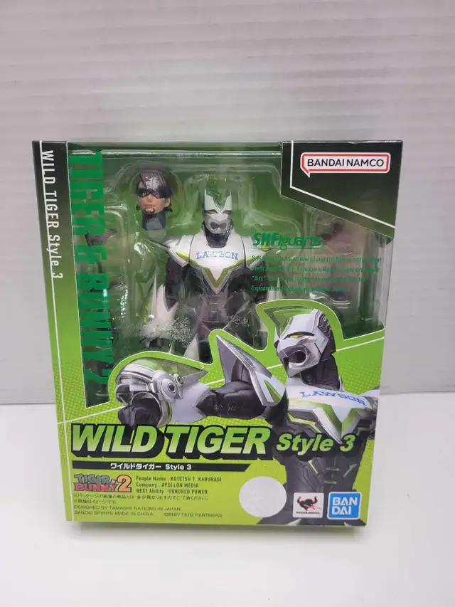 Tiger & Bunny 2 Wild Tiger Style 3 SH Figuarts NEW