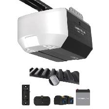 Garage Door Chamberlain 1/2 HP Belt Drive Smart Garage Door Open