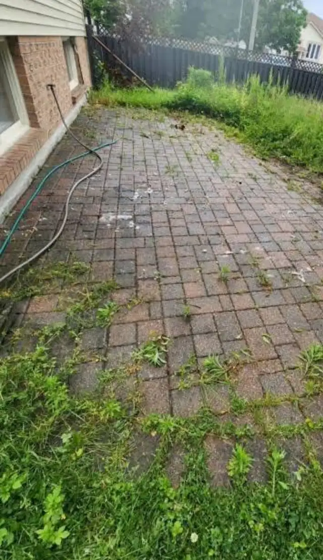 Pressure washing