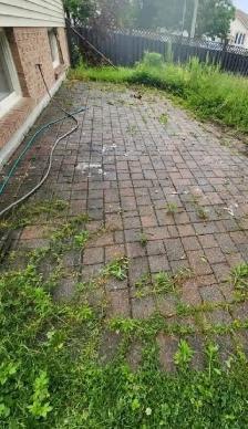 Pressure washing