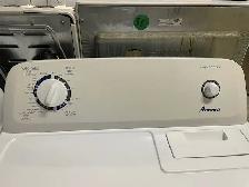 Laveuse sécheuse traditionnelles blanches Amana - Photo 4