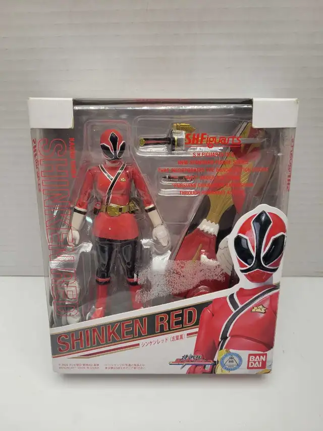 Shinken Red Kaoru Shiba SH Figuarts