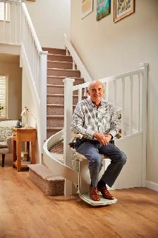 Acorn Stairlift 180 Curved Includes Installation by Acorn