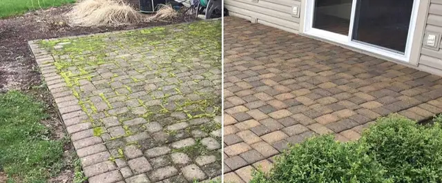 Pressure washing!