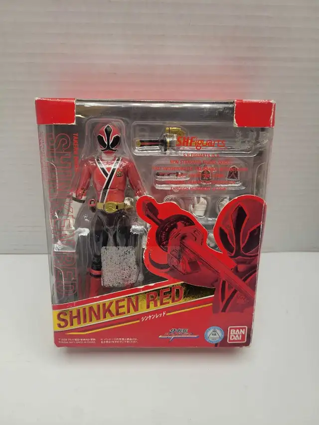 Shinken Red Takeru Shiba SH Figuarts
