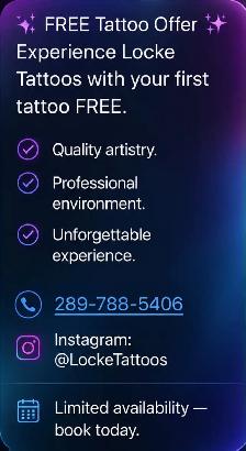 hi im looking to tattoo someone asap 289-788-5406