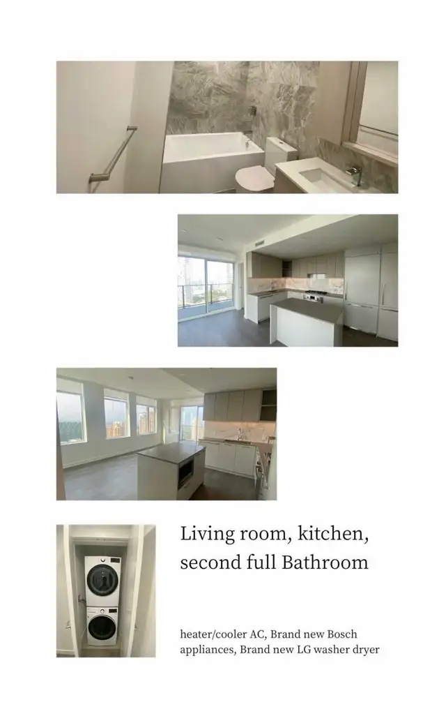 Metrotown Secondary Bedroom Nearly New Luxury Condo