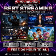 Unlimited 4K UHD Streaming