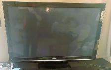 Panasonic Viera plasma television 50 inch screen with remote lik