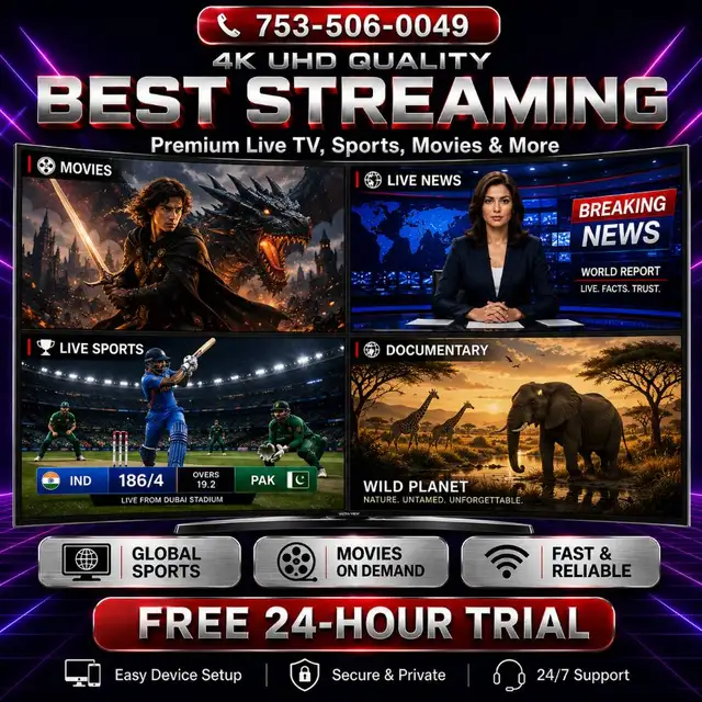 Unlimited 4K UHD Streaming