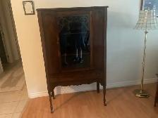 For Sale,  Antique China Cabinet & hallway table