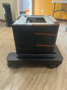 HP B3M74A 1x500 Sheet Paper Feeder & Cabinet for Enterprise M630 - Photo 3