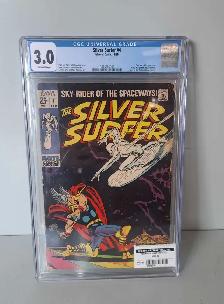 1969 Marvel Silver Surfer Comic Feb 4 (32003636)