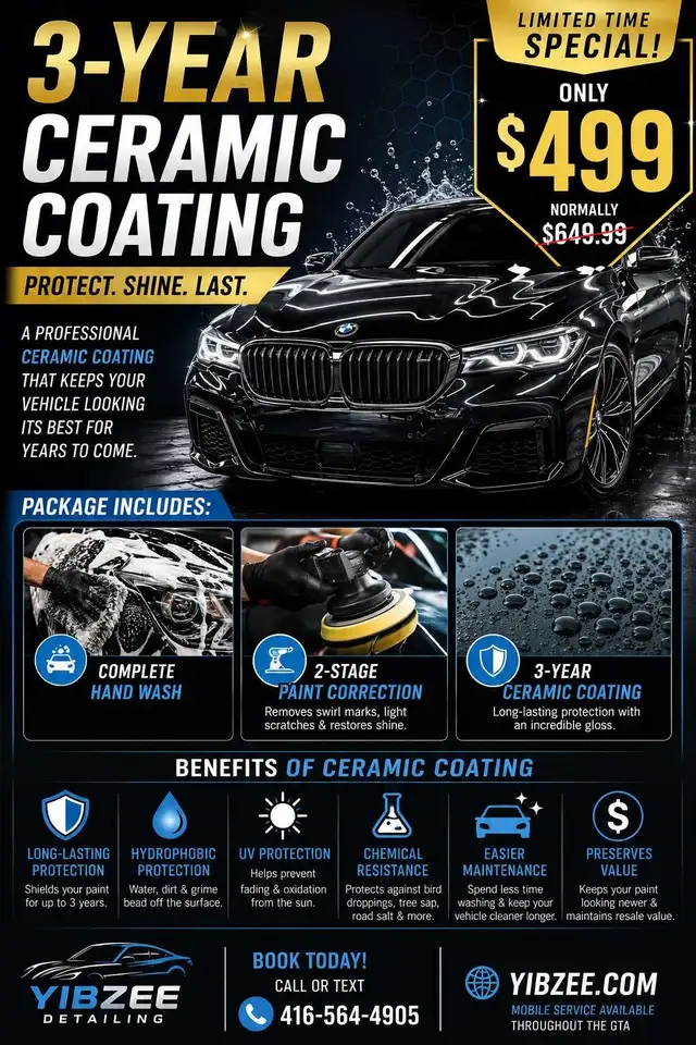 paint correction / ceramic coating