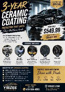 Ceramic coating/ paint correction for your car