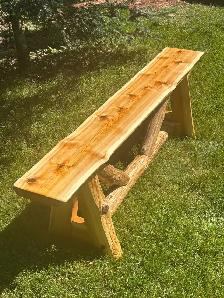 Custom Cedar Bench - Photo 2