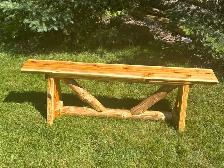 Custom Cedar Bench - Photo 3