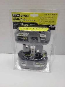 Ryobi PBP2004 Battery Kit 2 x 4ah 18v Batteries NEW