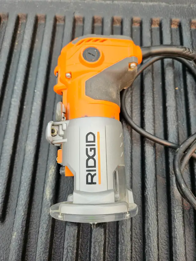 Ridgid Laminate Trimmer Router, $ 50
