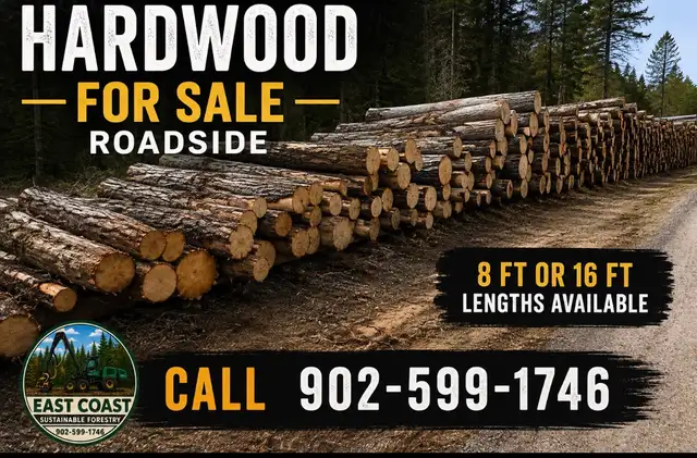 Hardwood 8-16foot lengths