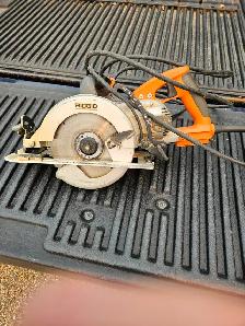 Ridgid Skill Saw, 7-1/4 inch, worm drive, excellent saw. $ 80