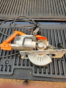 Ridgid Skill Saw, 7-1/4 inch, worm drive, excellent saw. $ 80 - Photo 2