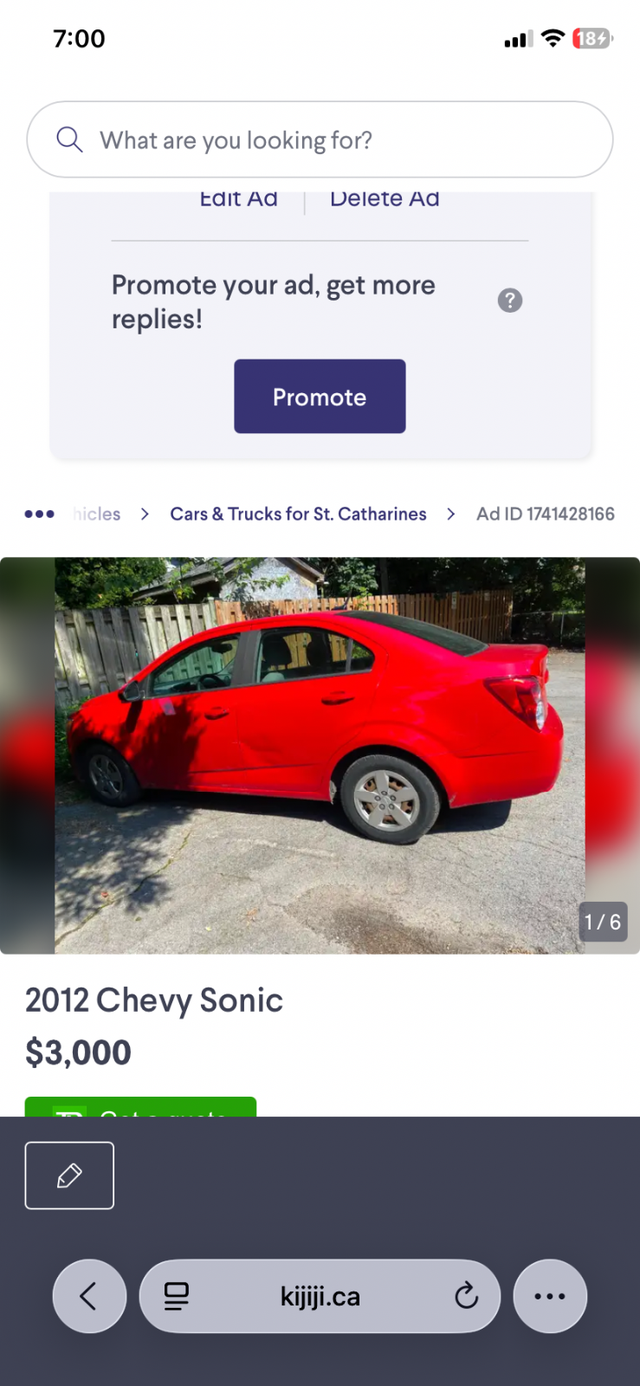 2012 Chevy Sonic