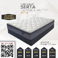 SERTA MATTRESSES SALE AT CANADIAN MATTRESS YYC! COME NOW