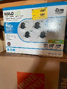 Halo LED Recessed Housings and Modules.