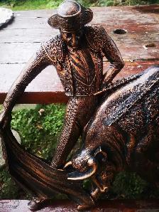 Vintage Coppercraft Bullfighter Wall Plaque: Retro Spanish Decor - Photo 2