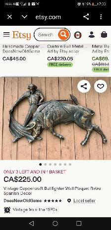Vintage Coppercraft Bullfighter Wall Plaque: Retro Spanish Decor - Photo 10