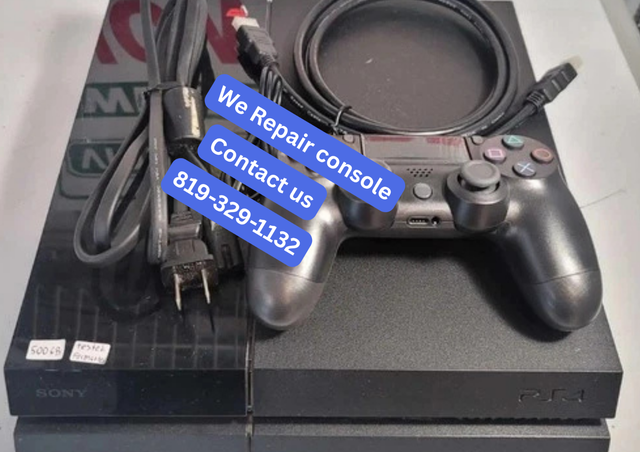 We repair your console contact us or visit us