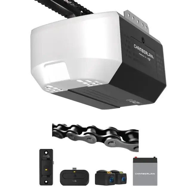 Garage Door Chamberlain 1/2 HP Chain Drive Smart Garage Door Ope