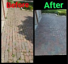 pressure washing