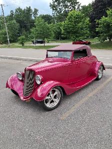 1933 FORD CONVERTIBLE  HOT ROD FOR SALE