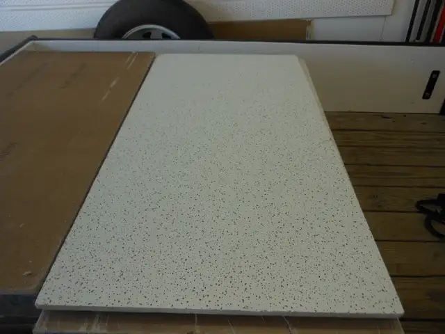 2 FT. X 4 FT NEW CEILING TILES 6 CASES