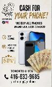 We buy used broken & new iphones