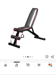 FitinOne Adjustable Weight Bench - Photo 5