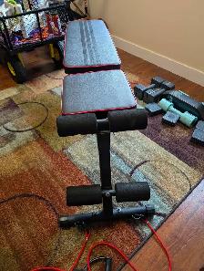 FitinOne Adjustable Weight Bench - Photo 7