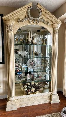 Neoclassical Curio Cabinet