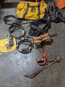 Climbing Belt and Spurs
