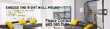 Same-day Professional TV Wall mounting  Service - 647-505-7698