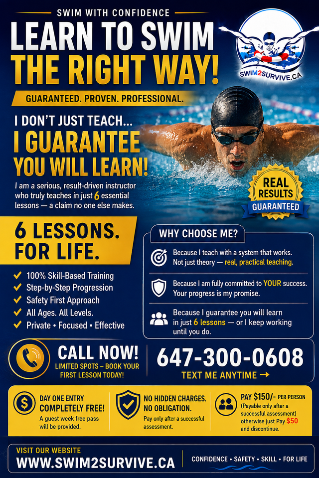 Finally Learn to Swim With Confidence