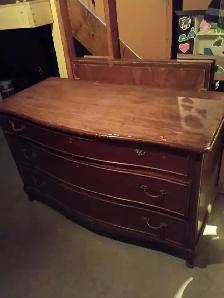 3 drawer Antique dresser